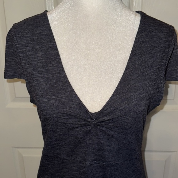 Horny Toad Charcoal Gray Rosemarie Cap Sleeve Dress - Picture 4 of 5